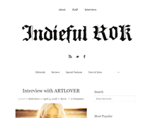 Tablet Screenshot of indiefulrok.com